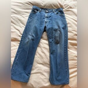 Vintage LEVI 505 Relaxed Fit Blue Jeans